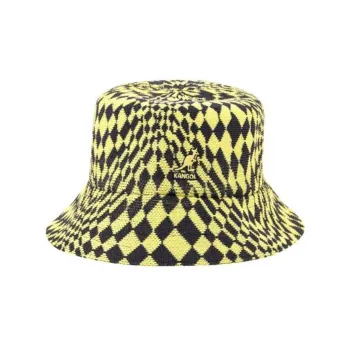 KANGOL Polyester Bucket Hats Men's Yellow
