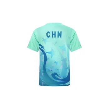 LINING Table Tennis Series Table Tennis Clothing Men Ice Green