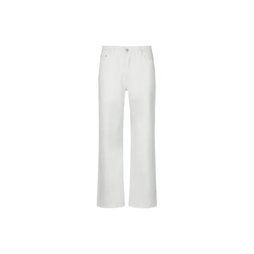 GTRG Jeans Unisex Cottonwood White