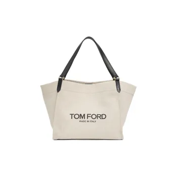 TOM FORD Amalfi Logo Printed Medium Tote Bag