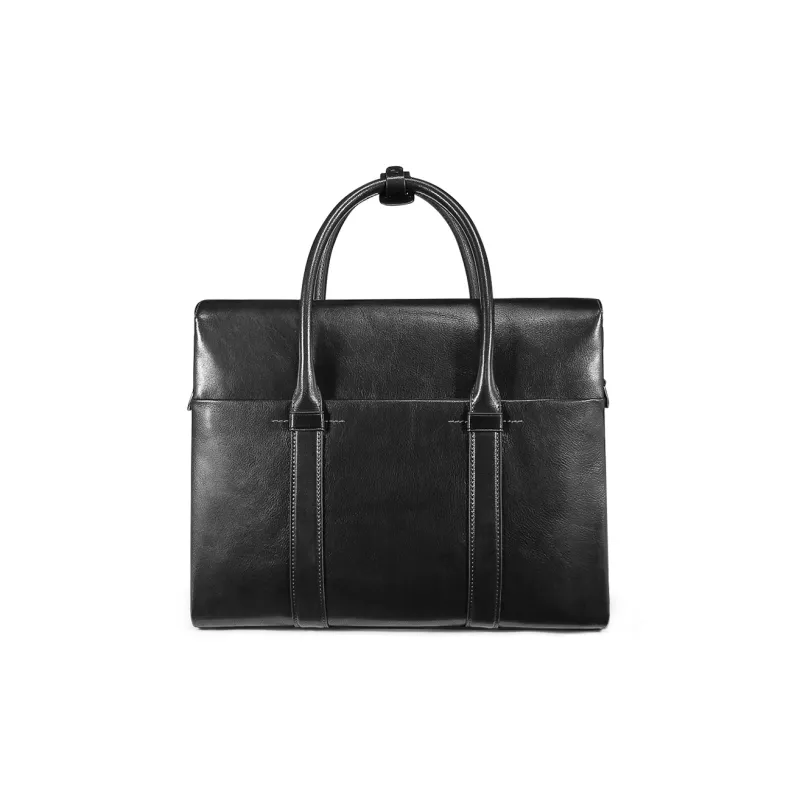 BVP Top Grain Cow Leather Handbag Genuine Leather Crossbody Bag Size Small Size Men's-1