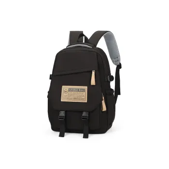 BALANG Nylon Fabric Backpack Regular Unisex Black/Khaki/Red/Blue