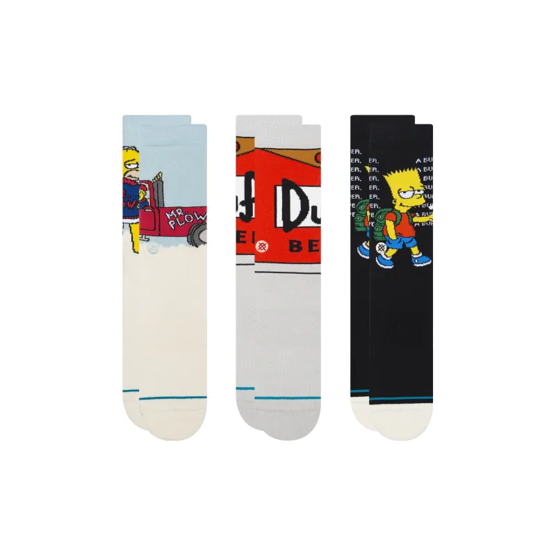 Stance x The Simpsons Mid Calf Socks Unisex Combo Set-14