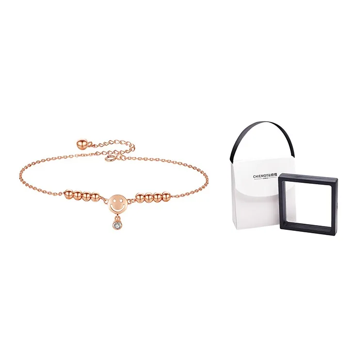 CHIEMOT 925 Sterling Silver Anklets Women's-1