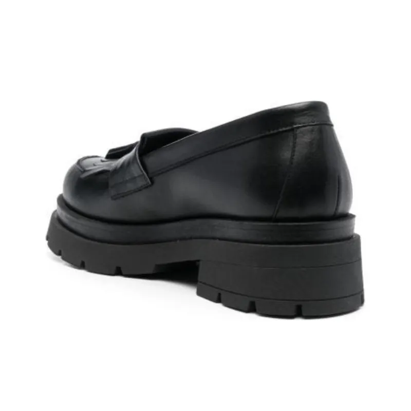 PAROSH Loafers 4.5cm Women's Black-3