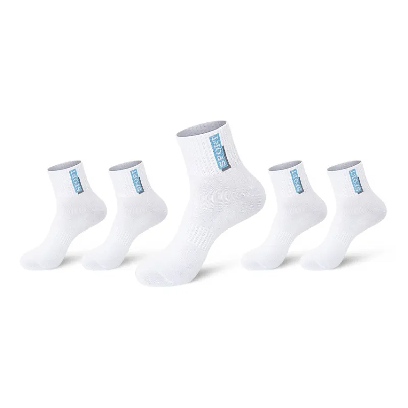 LUOLIAN Mid Calf Socks Men's 5 Pack-20