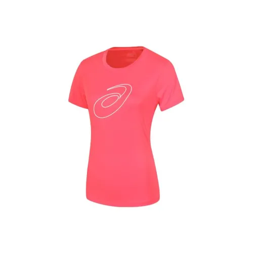 Asics T-Shirts Women's Neon Pink