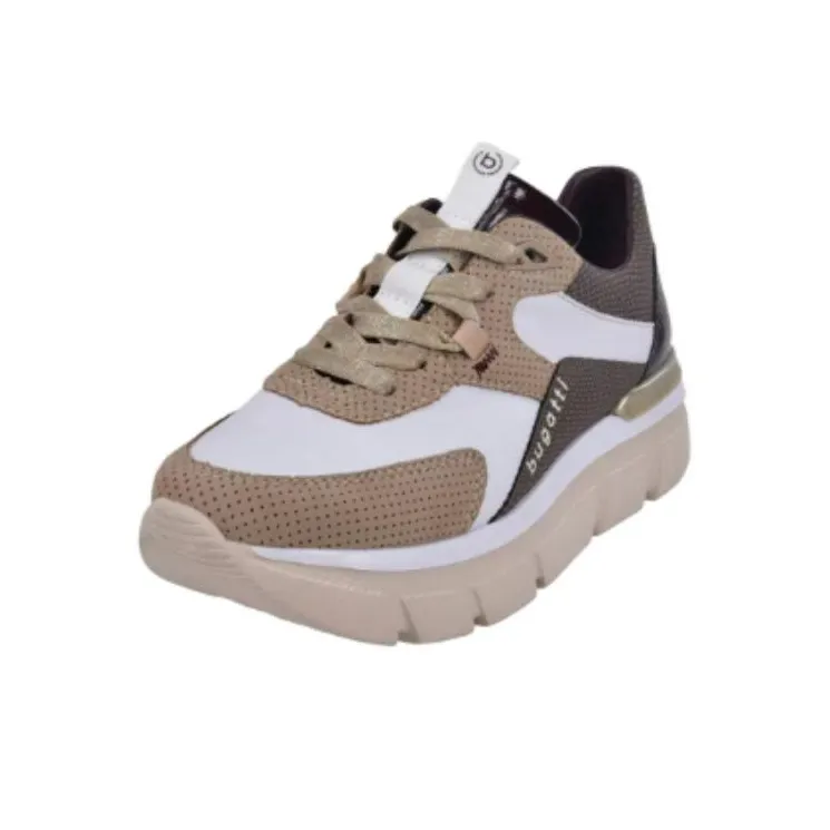 Bugatti Low-Top Casual Shoes Women's Brown-2