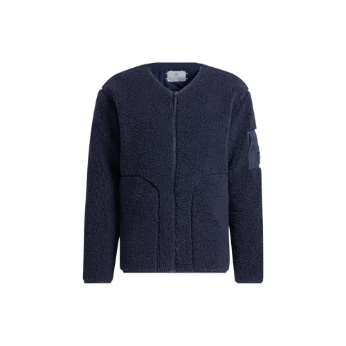 Adidas Clothing Jackets Men Marine Blue