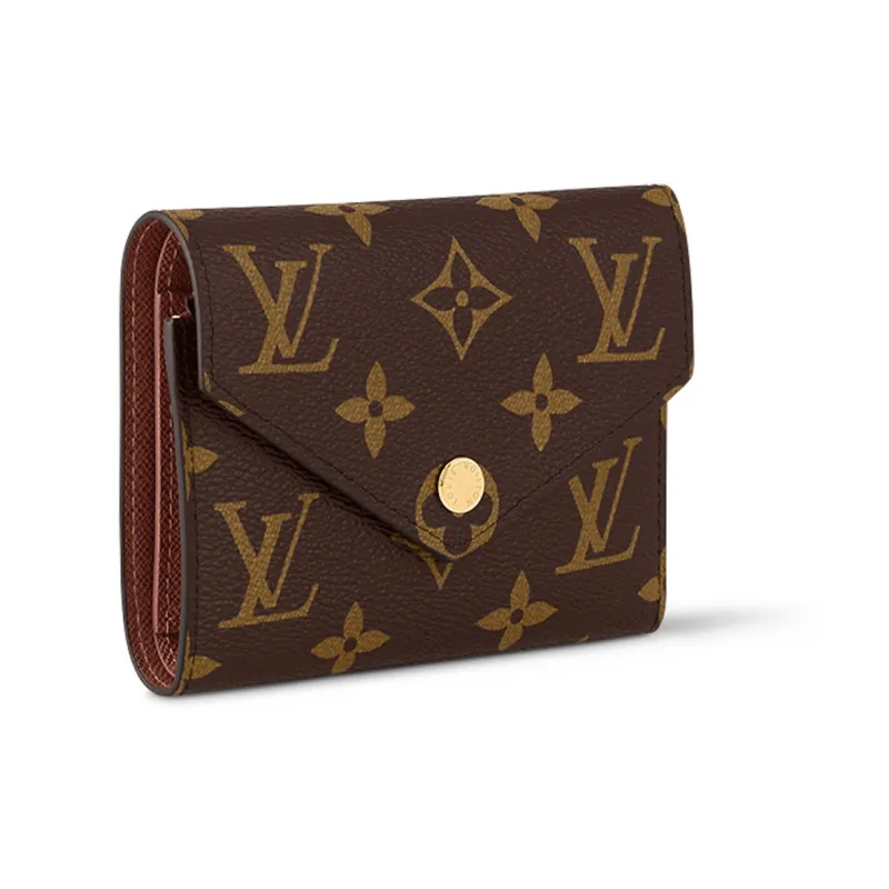 LOUIS VUITTON Victorine Wallet Monogram Brown Lining-1