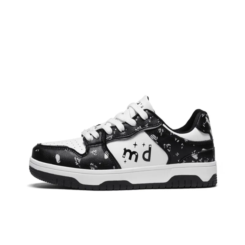 Medd Coverage Wear-Resistance Balance Low-Top Skateboard Shoes Unisex-0