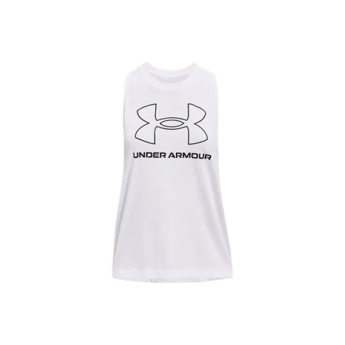 Under Armour Sportstyle Tank Tops Women's White