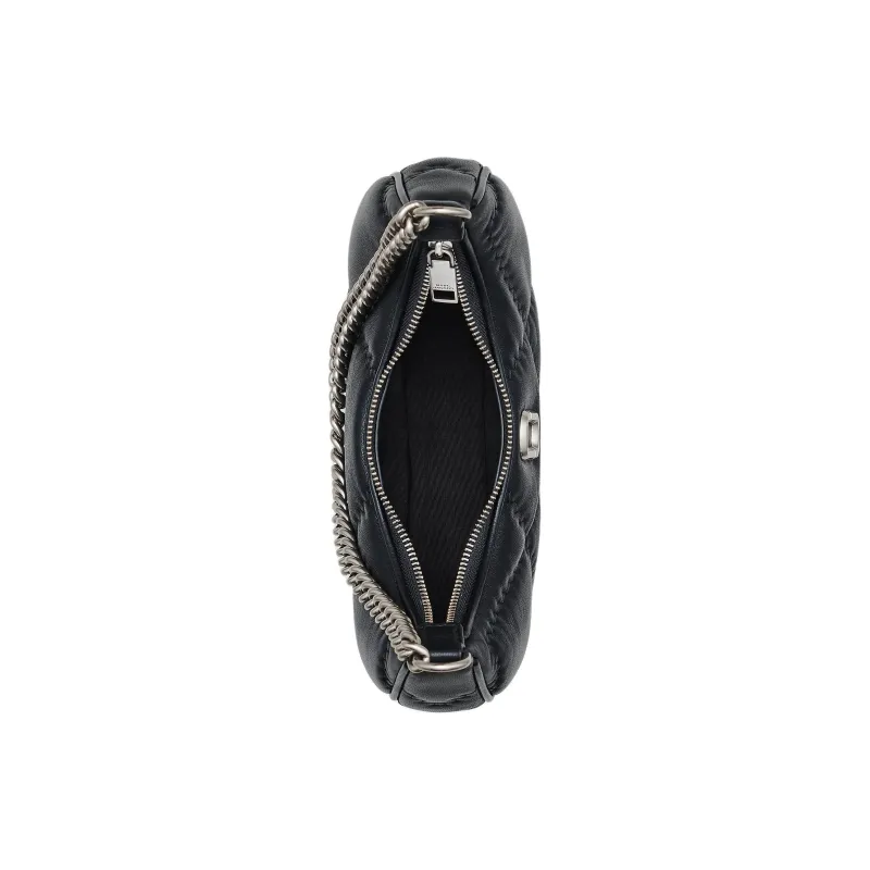 MARC JACOBS The Quilted Leather Curve Shoulder Bag-3