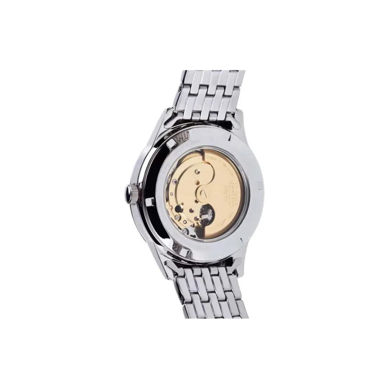CITIZEN Mechanical Movement Stainless Steel Strap Watch Men's Watch Black Dial NH7500 53E-2