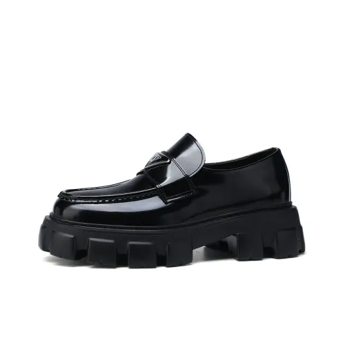U7 Men's Casual Shoes Men Low-Top Black