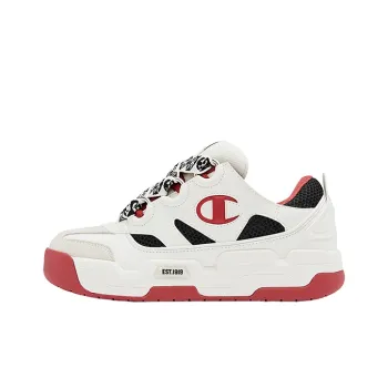 Champion Anti Slip Wear Resistant Low Top Skateboard Shoes Men's Red