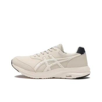 Asics Life Walker Abrasion Resistant Low Top Running Shoes Men's Ecru