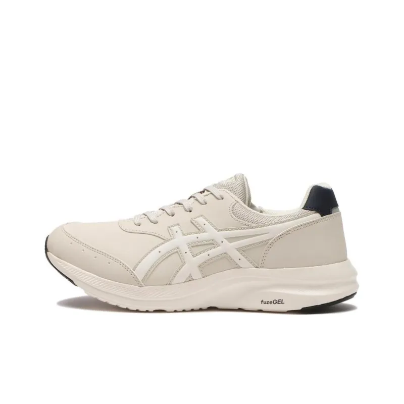 Asics Life Walker Abrasion Resistant Low Top Running Shoes Men's Ecru-0