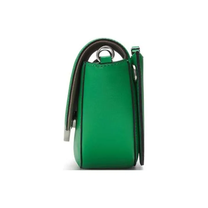 ORYANY Leather Saddle Bag Shoulder Bag Crossbody Bag Women's Kelly Green-5