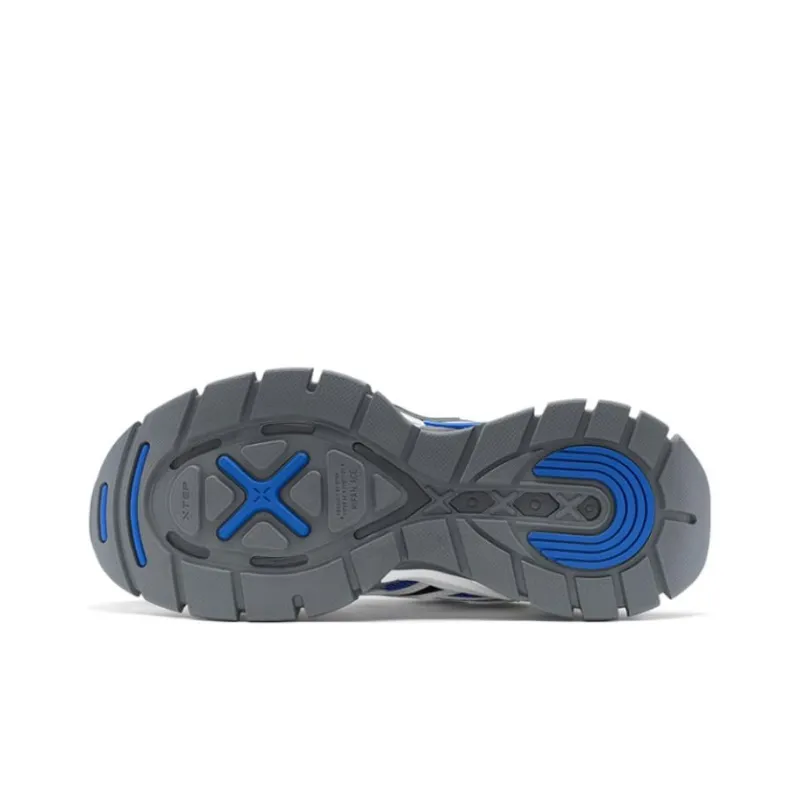 XTEP Cushioning Low-Top Casual Shoes Men's White Blue-3