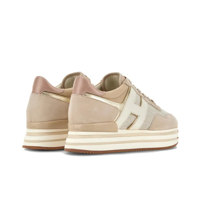 HOGAN Midi H483 Lace-Up Sneakers Women's-3