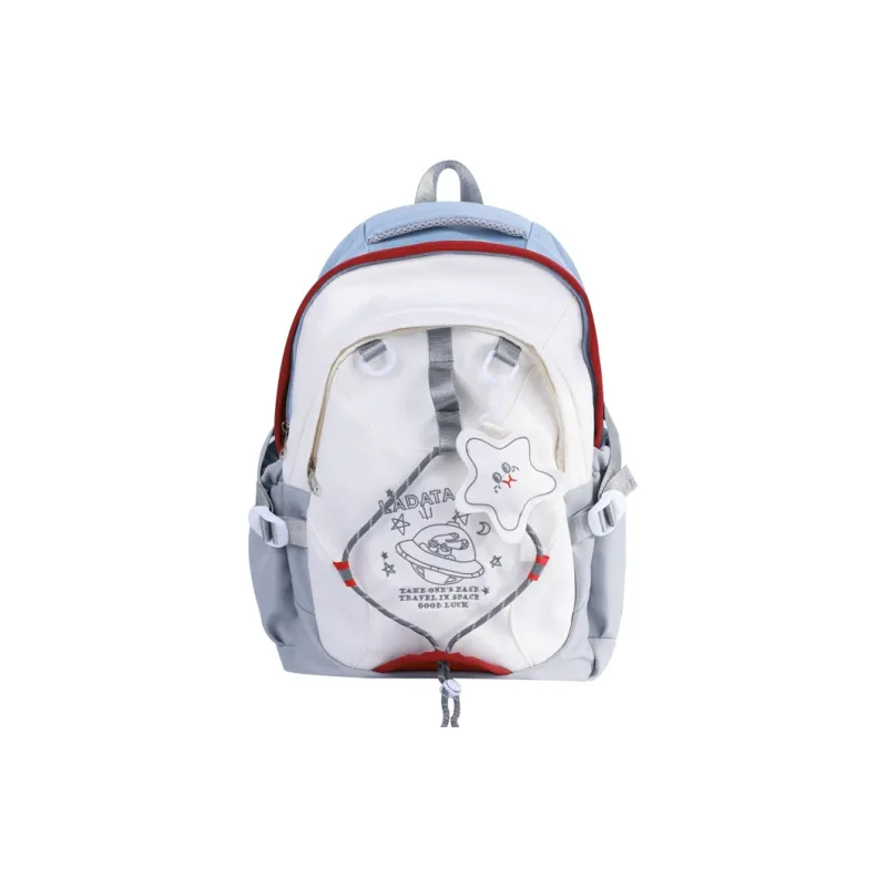 BALANG Nylon Handbag Backpack Regular Unisex White/Green/Blue-4