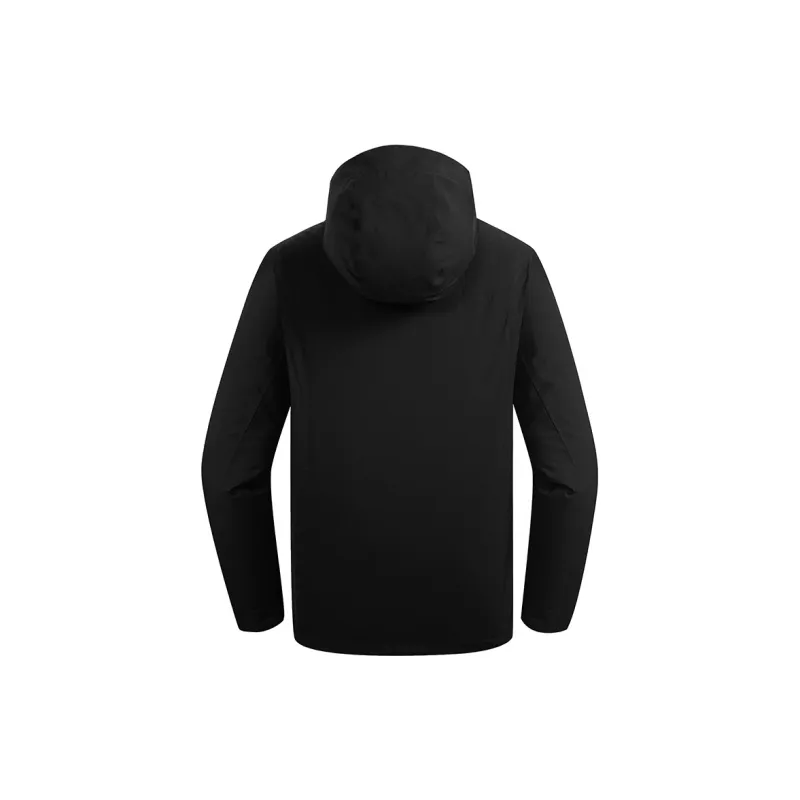 NORTHLAND PROFESSIONAL Waterproof And Windproof Windbreaker Jacket Men's Solid Color 3 in 1 Fleece Liner-4