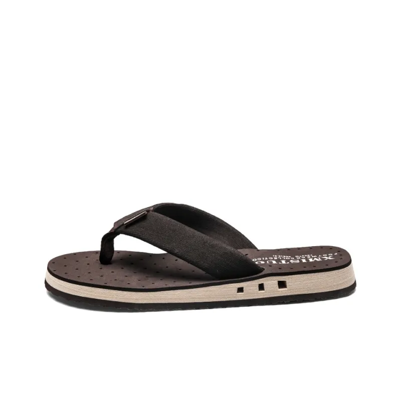 XMISTUO Rubber Sole Quick Drying Slip Resistant Abrasion Resistant Quiet Flip Flops Unisex-6
