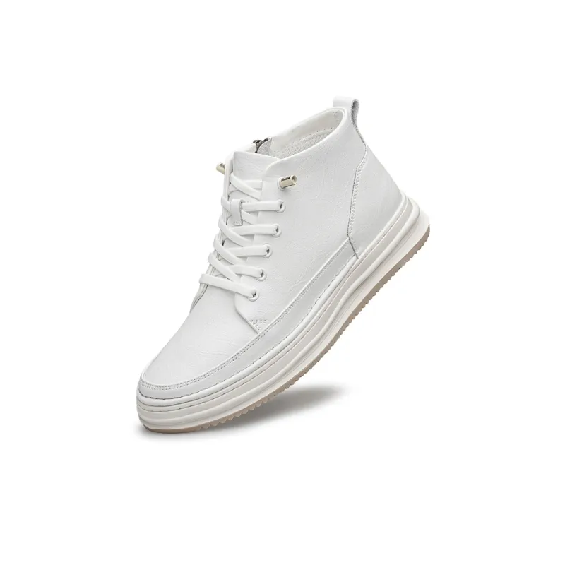 The Bull's House Slip-Resistant High-Top Skateboard Shoes Unisex-9