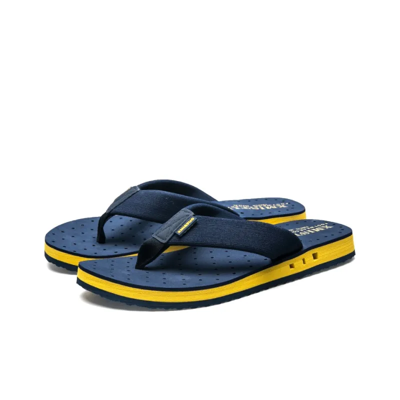 XMISTUO Rubber Sole Quick Drying Slip Resistant Abrasion Resistant Quiet Flip Flops Unisex-13
