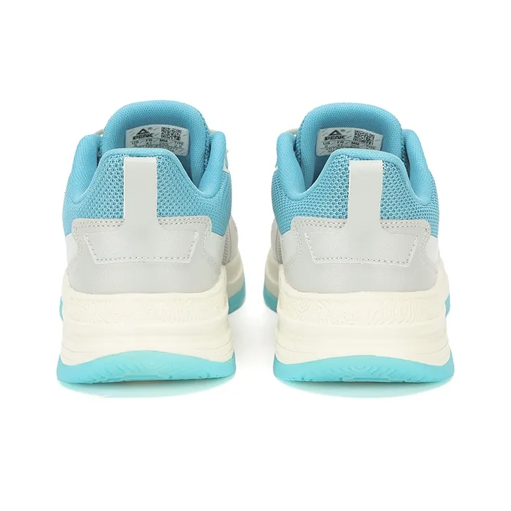 PEAK Full Arch Taichi Midsole Long Stand Shoes 2.0 Cushioning Lightweight Rebound Low Top Running Shoes Men's Ecru-6