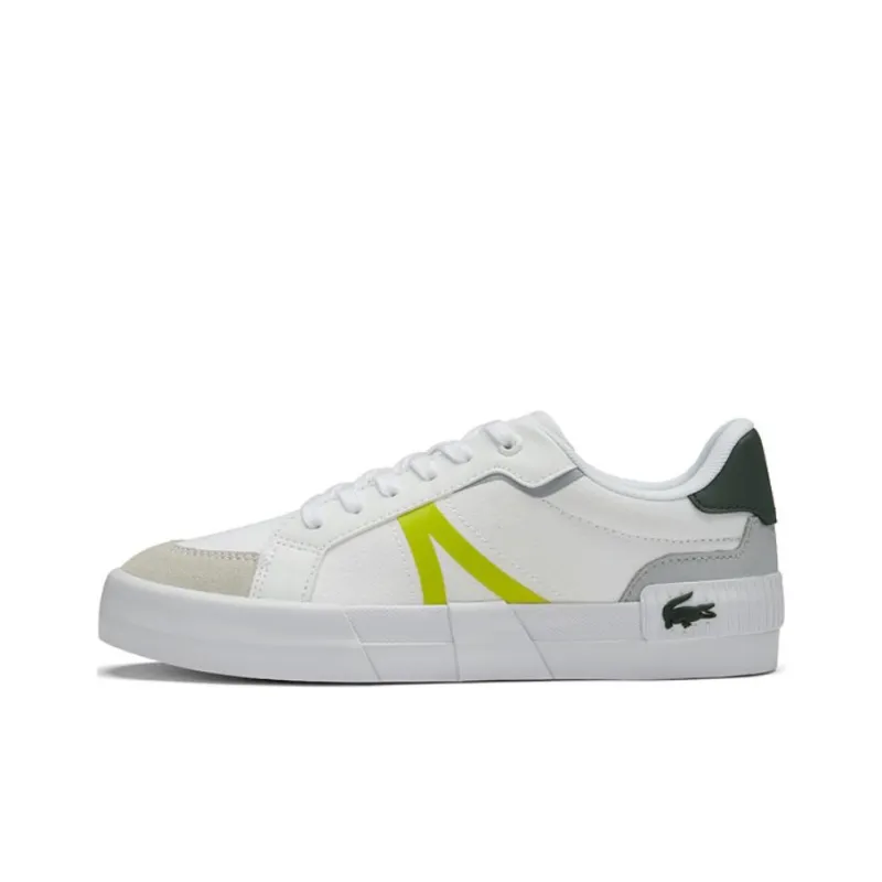 LACOSTE Low Top Skateboard Shoes Women's White-0