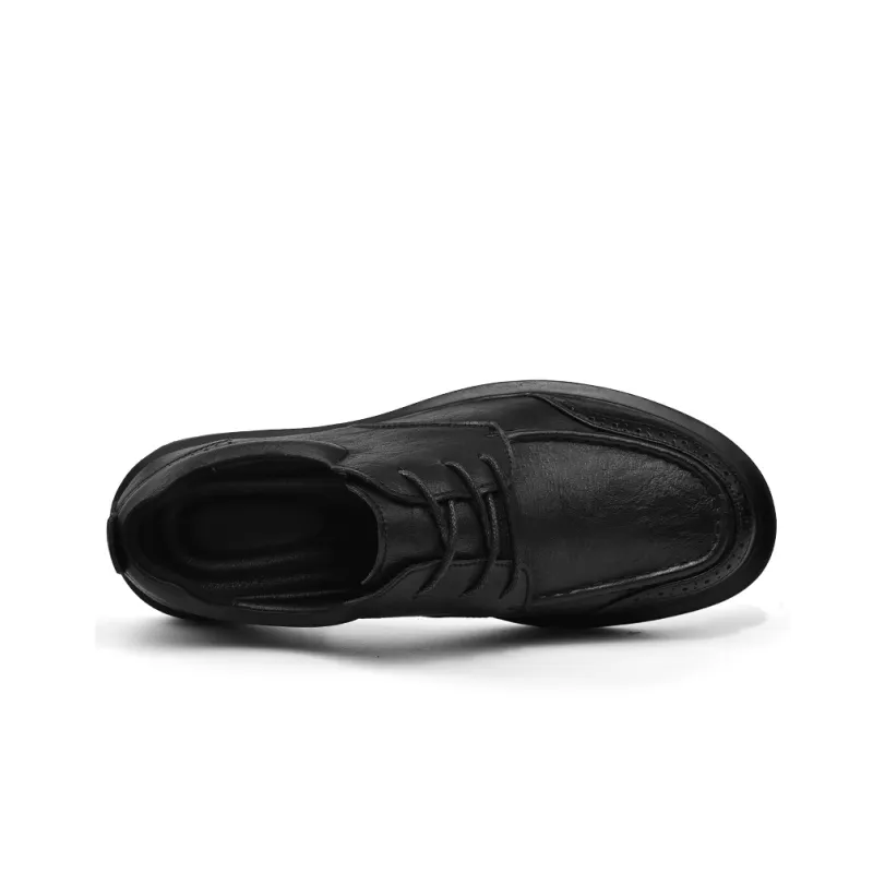 Season Ram Dress Shoes Men Low Top Black/Gray-11