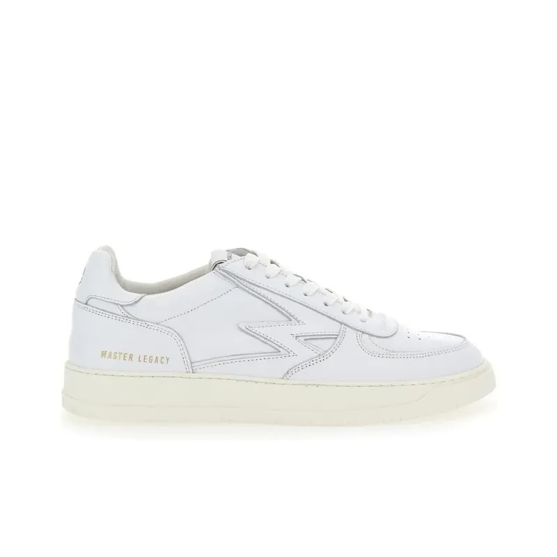 MOA MASTER OF ARTS Low-Top Skateboard Shoes Unisex White-1