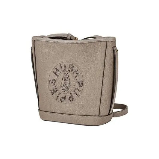 Hush Puppies Litchi Grain Cow Leather Bucket Bag, Shoulder Bag Women's-6