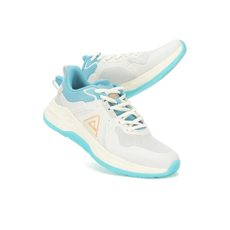 PEAK Full Arch Taichi Midsole Long Stand Shoes 2.0 Cushioning Lightweight Rebound Low Top Running Shoes Men's Ecru-2