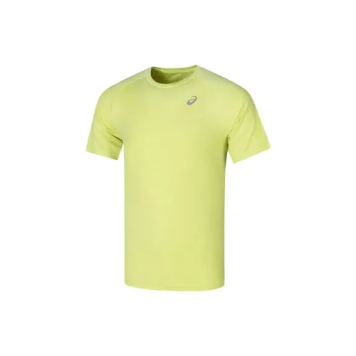 Asics T-Shirts Men Neon Green