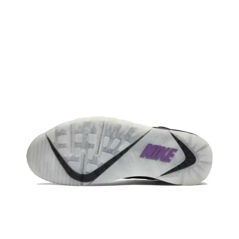 Nike Air Trainer SC Cushioning Wear Resistant Mid Top Running Shoes Women's Black-3