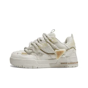Masongarments Wear Resistant Height Increasing Low Top Puffy Shoes Unisex Exclusive Box