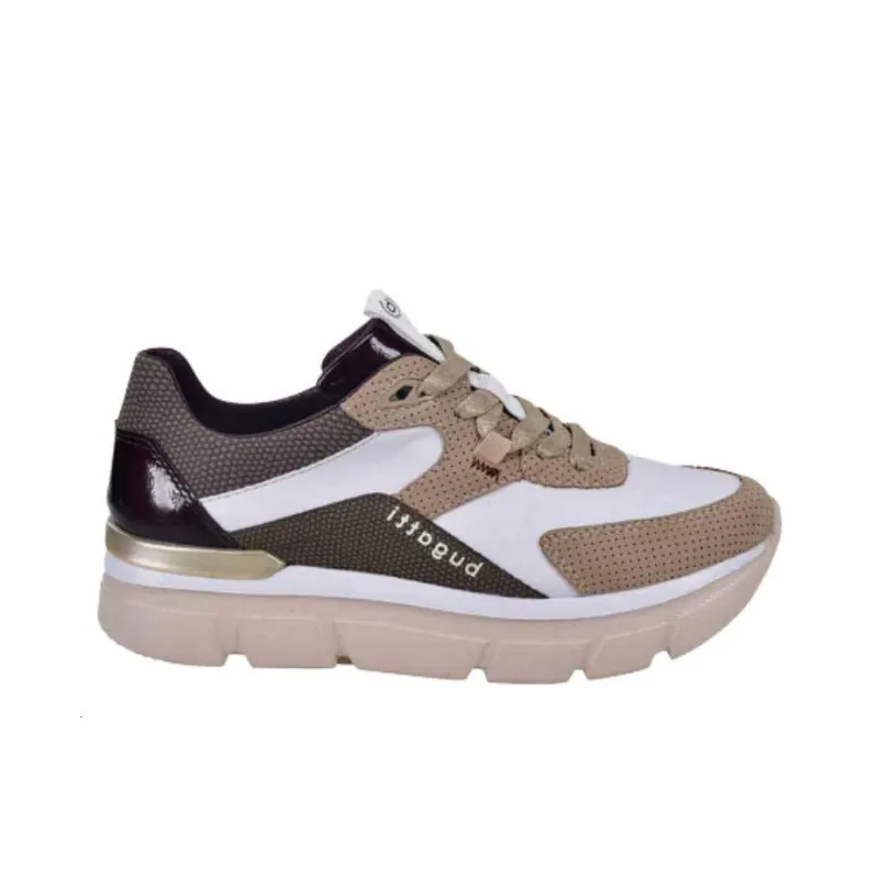 Bugatti Low-Top Casual Shoes Women's Brown-1