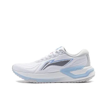 LiNing YueYing 3.0 Cushioning Breathable Low Top Casual Running Shoes Women's White Gray