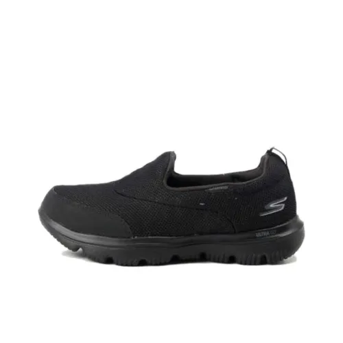 Skechers Go Walk Evolution Ultra Slip-Resistant Low-Top Casual Shoes Unisex Black