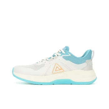 PEAK Full Arch Taichi Midsole Long Stand Shoes 2.0 Cushioning Lightweight Rebound Low Top Running Shoes Men's Ecru
