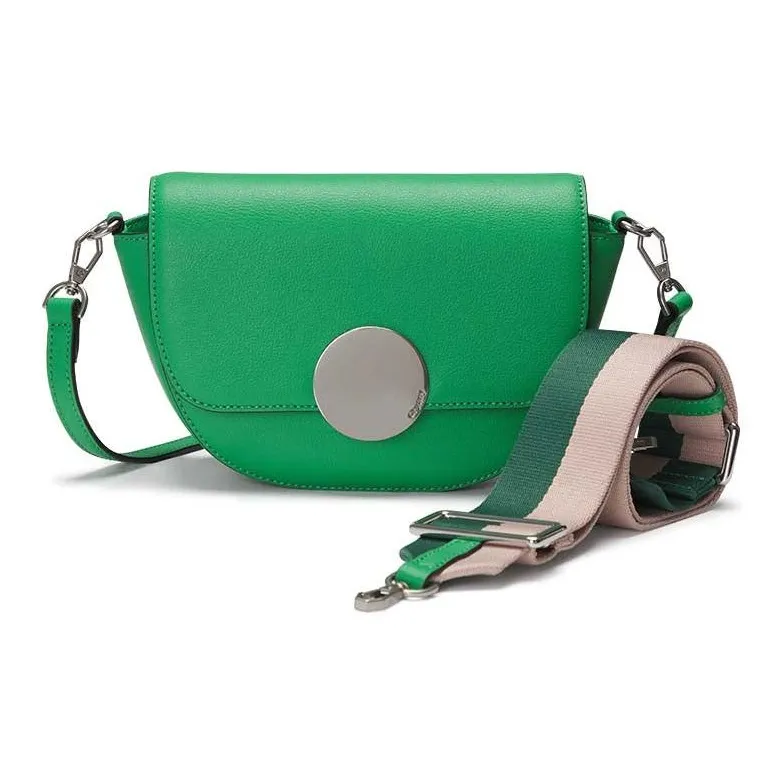 ORYANY Leather Saddle Bag Shoulder Bag Crossbody Bag Women's Kelly Green-1