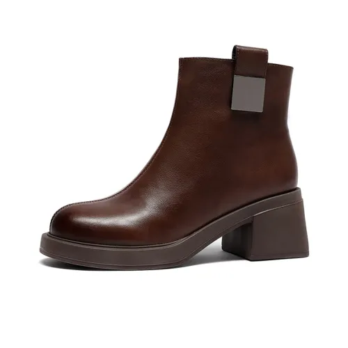 Satchi Ankle Boots Women's Brown