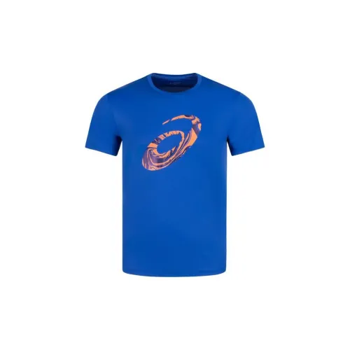 Asics SPIRAL T-Shirts Men Blue