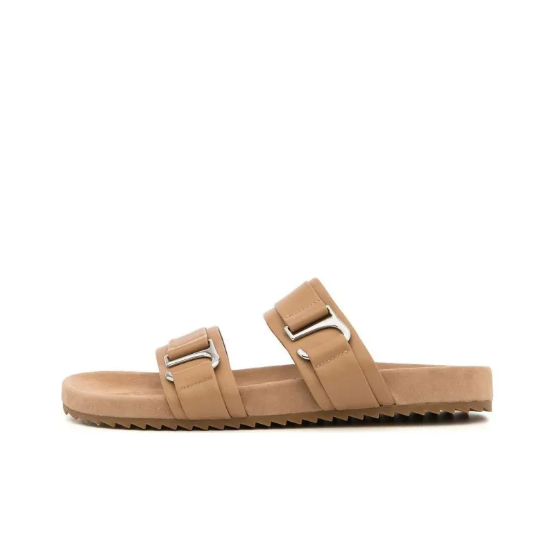 SENSO Dahlia Butterscotch Leather Slides Women's-0
