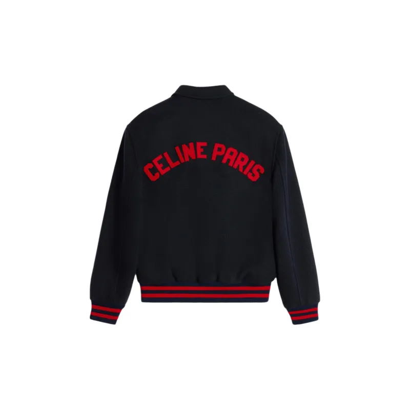 CELINE SS24 Jackets Coats Men's Navy-1