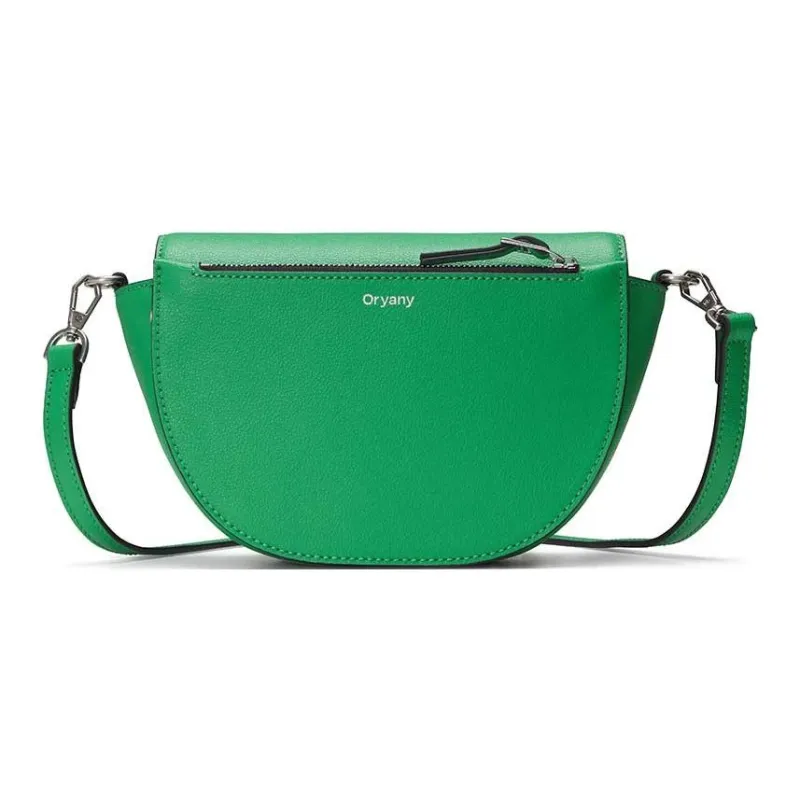 ORYANY Leather Saddle Bag Shoulder Bag Crossbody Bag Women's Kelly Green-6