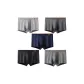 Light Heather Gray+Dark Heather Gray+Royal Blue+Black+Medium Heather Gray (5-1)